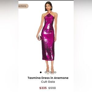 Cult Gaia Tasmina Dress Anemone